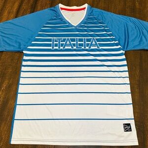 Mitre Italia Italy Soccer Shirt Men's Jersey-Size Large
